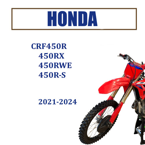 Manuale officina honda crf450r - manuale,