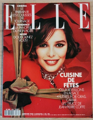 French fashion magazine elle - french,