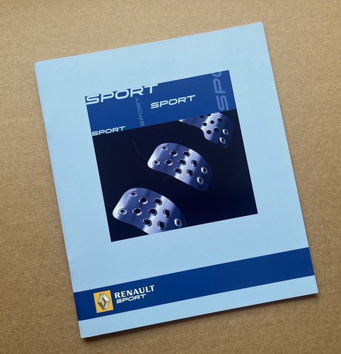 Brochure renaultsport 2004 - brochure,