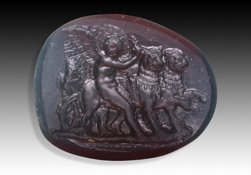 Cammeo intaglio cupido - cammeo,