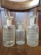 Bottiglie Farmaceutiche Vintage In Vetro