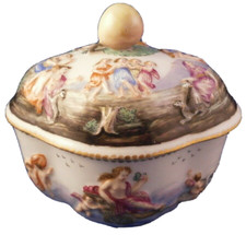 Antica scatola di porcellana Richard Ginori / Doccia XIX secolo