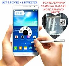 PUNTE Stylus PENNINO BIANCO Samsung GALAXY N9005 Adatto Note 3-4-5 ORIGINAL