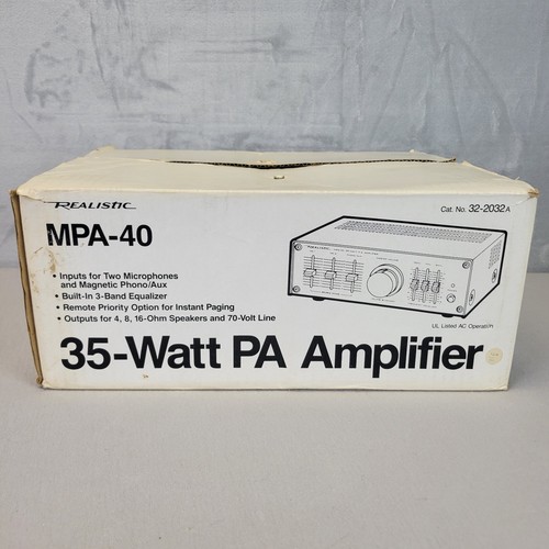 Amplificatore realistico - amplificatore, pa