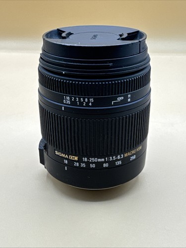 Sigma 250 6 - 18-250, f3.5-6.3
