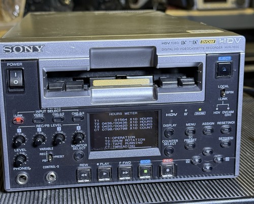 Sony hvr 1500 - hvr-1500, hdv/dvcam