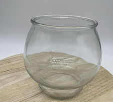 Vaso ciotola pesce vetro tondo