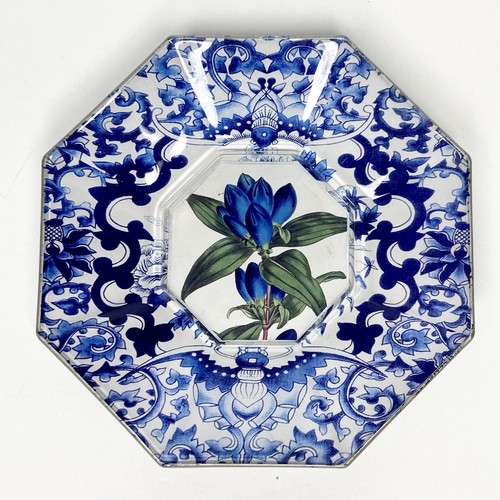 Piatto decoupage ottagonale - da,