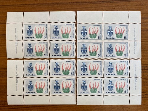 Canada stamp blocks - , 5c