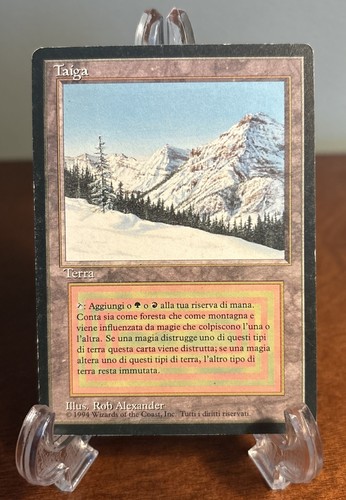 Mtg taiga revised italian - revised,