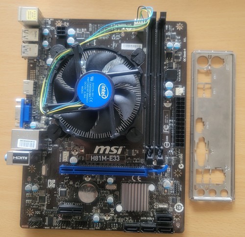 Msi h81m e33 matx lga - msi,