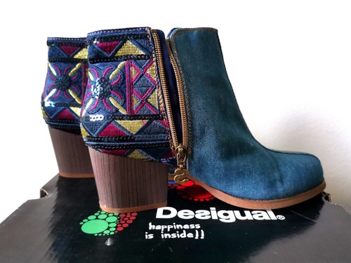 Stivaletti denim desigual - stivaletti,