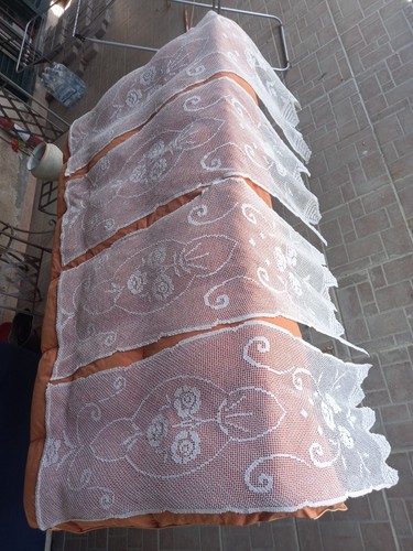 Tende filet lavorate - a,