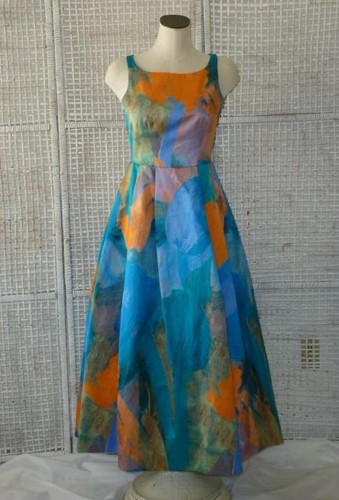 Milly italian silk abstract - italian,