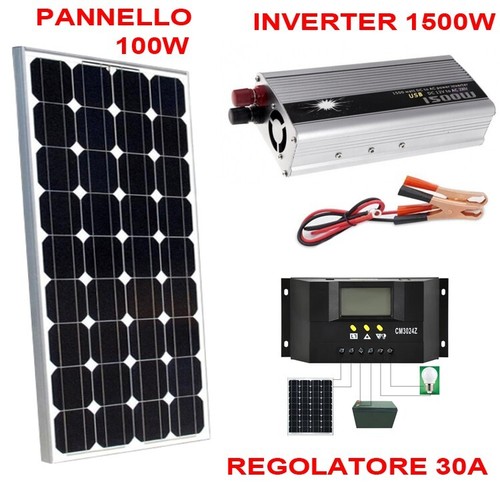 Kit fotovoltaico 1kw - kit,