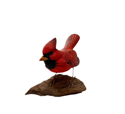 Cardinale legno intagliato - legno,
