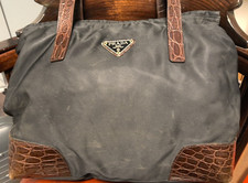Borsa prada nylon pelle - borsa,