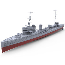 SSC350732S 1/350 Model Kit