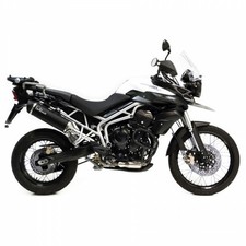 Terminale Di Scarico Nero Acc Triumph Tiger 800 Xc/Xca/Xcx/Xr/Xrx 2011 > 2016