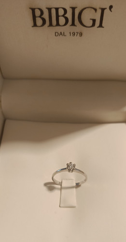Anello oro bianco 18kt - in,