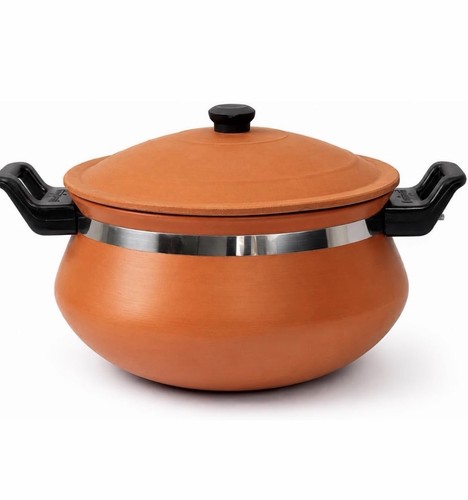 Mano argilla con coperchio - in,