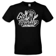 Maglietta uomo t shirt Gas Monkey Garage logo idea regalo ebay Italia