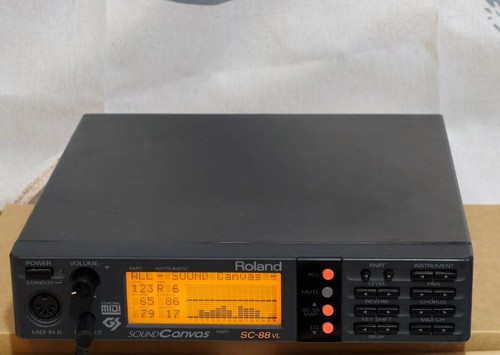 Roland 88vl sound canvas - sc-88vl, gs