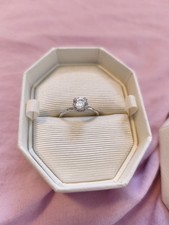 Anello Swarovski donna Mai Indossato Taglia 60