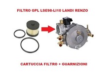 FILTRO GPL LSE98-LI10  GAS ELETTROVALVOLA LANDI RENZO RIDUTTORE LI10 POLMONE