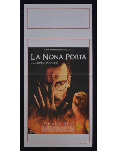 Locandina nona porta johnny - locandina,
