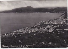 CHIAVARI - GENOVA - PANORAMA E GOLFO TIGULLIO - VIAGG. 1958 -96772-