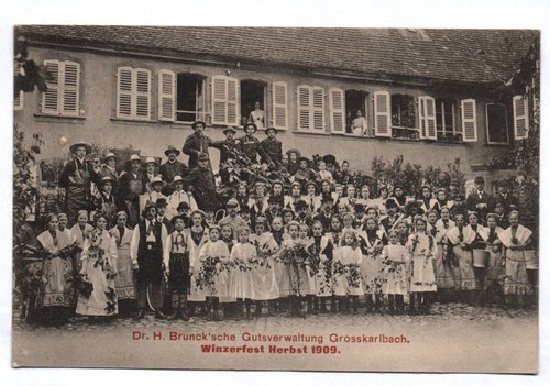 Cartolina grosskarlbach bad - cartolina,