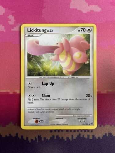 Pokemon card lickitung - pokemon,
