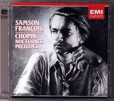 Samson FRANCOIS: CHOPIN 19 Nocturnes & 24 Preludes 2CD Nocturne Prelude EMI