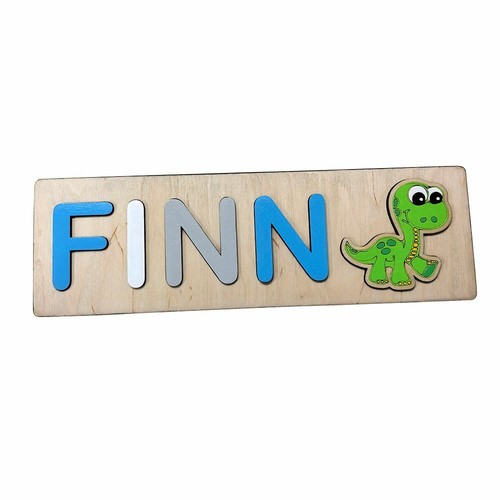 Tavola puzzle nome colorata - tavola, 3d