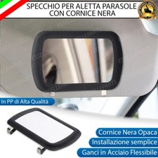 SPECCHIO AD INCASTRO ALETTA PARASOLE CON CORNICE NERA PER OPEL ANTARA
