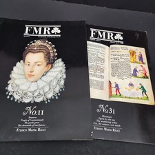 lot of 2 FMR Magazine Issues number 2 and 31 Franco Maria Ricci 1985 1988
