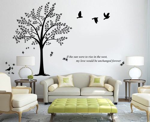 Large birds albero ramo - x-large,
