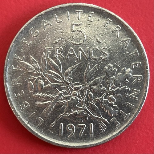 Moneta franchi francs - 5, •