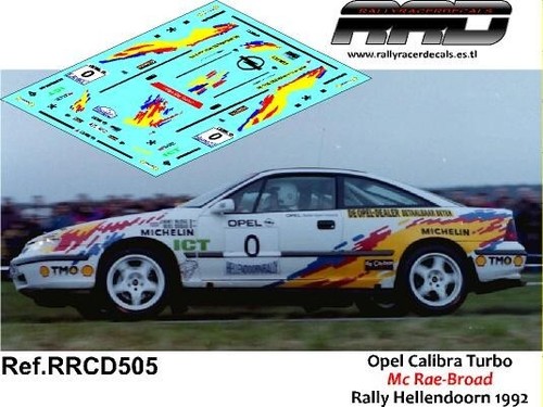 Decal calca opel calibra - decal/calca,