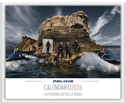 Calendario polizia stato - calendario, di