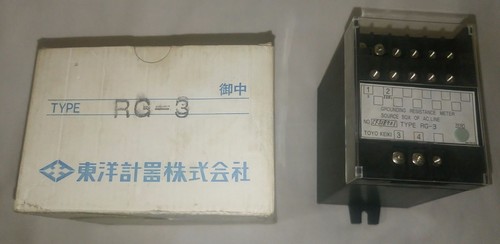 Toyo keiki misuratore di - rg-3,
