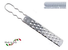 GRATTUGIA AFFETTA VERDURE A STRISCIE IN ACCIAIO INOX 335 mm "GNALI" 100% ITALY