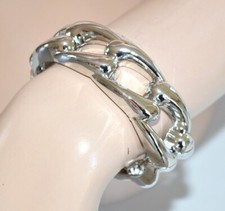 Bracciale donna rigido argento