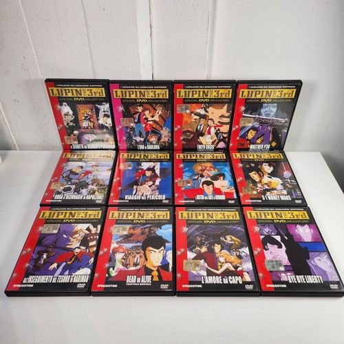 Lotto 12x dvd - lotto, lupin