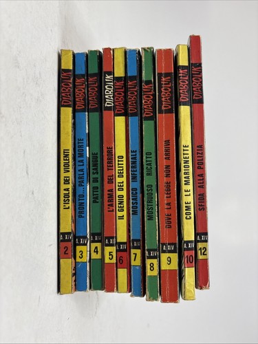 Diabolik anno xiv 1975 lotto - anno,