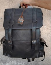 zaino in pelle Nuovo Con