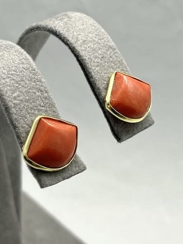 Orecchini corallo rosso - corallo,