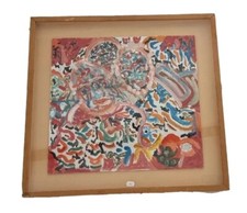 Pittura Olio Moderna Astratto