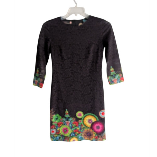 Desigual black multicolor - black,